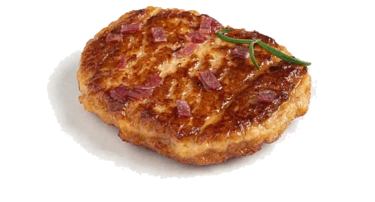 Baconburger Ca140g pr stykk Kald