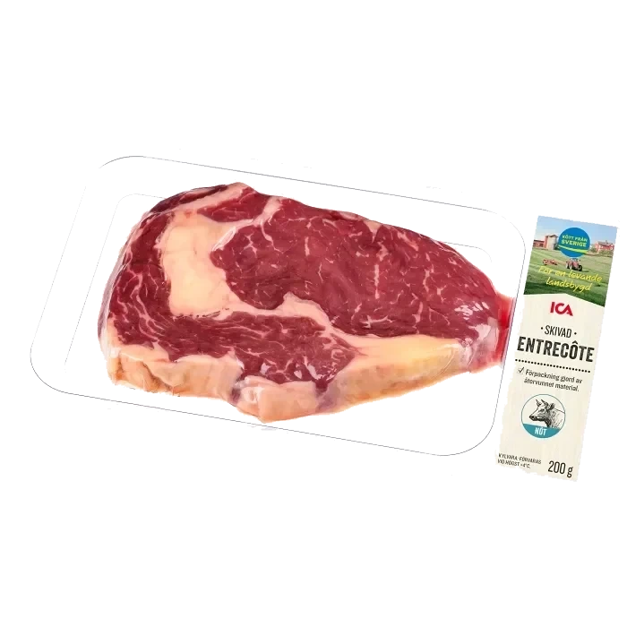 Entrecôte Färsk Skivad 200g ICA