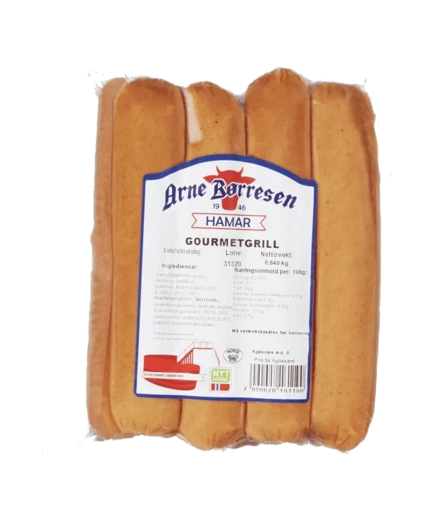 Gourmetgrill 640g Arne Børresen