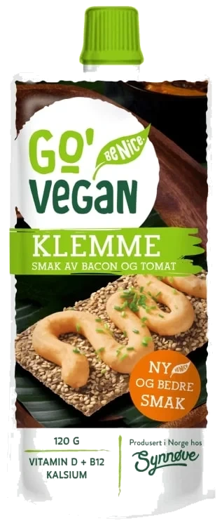 Go`Vegan Klemme Bacon&Tomat 120g
