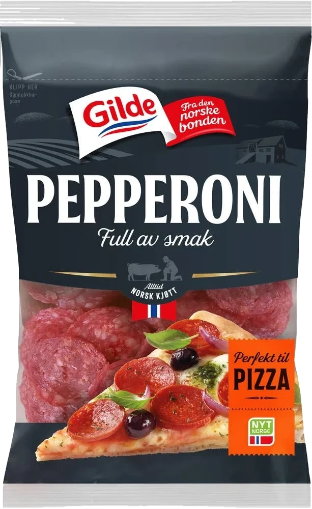 Pepperoni skivet