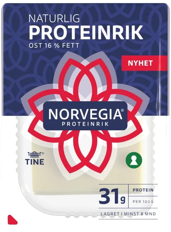 Norvegia Proteinrik skivet 150g