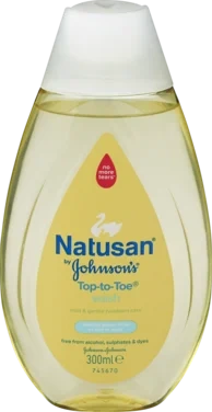 Natusan By Johnson's® Top-to-toe® Wash 300ml