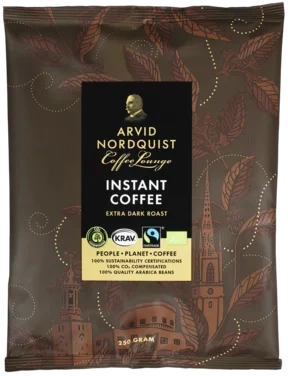 Arvid Nordquist Instant Coffee Extra Mørk 250g