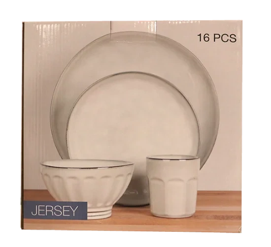 Jersey Service Hvit 16 Deler