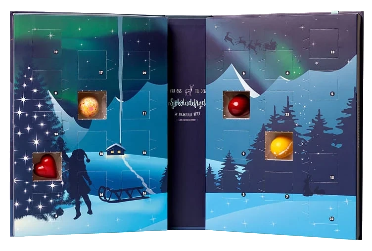 Adventskalender 300g Jentene På Tunet