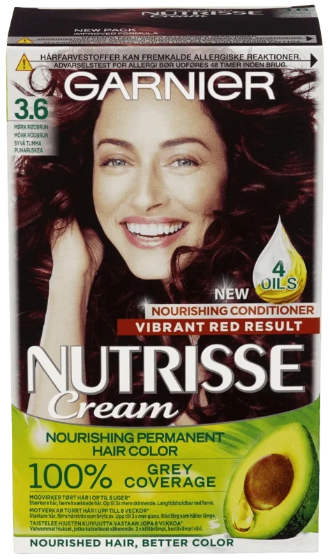 Nutrisse 3.6 Mørk Rødbrun