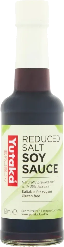 Yutaka Soyasaus Glutenfri m/Lite Salt 150ml