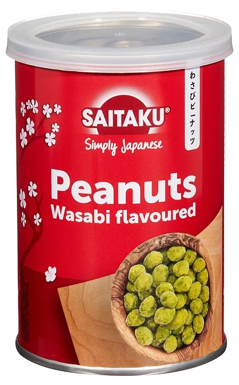 Wasabi Peanøtter 115g Saitaku