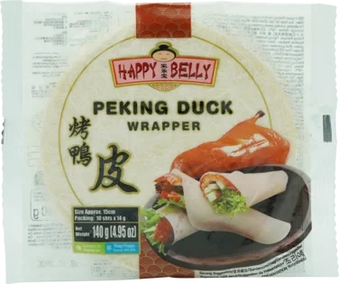 Happy Belly Peking Duck Wrapper 15cm 30x140g
