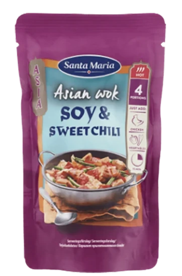 Soy Sweet Chili Hot Wok Saus 150g