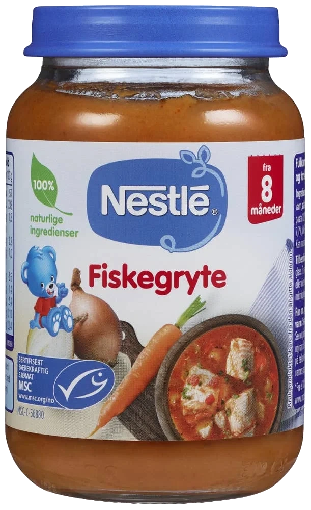 Pastagryte med Fisk 8m 190g