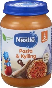 Pasta & Kylling 6m 190g