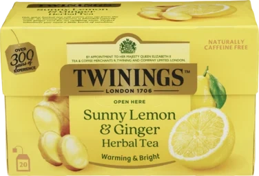 Sunny Lemon & Ginger 20bg
