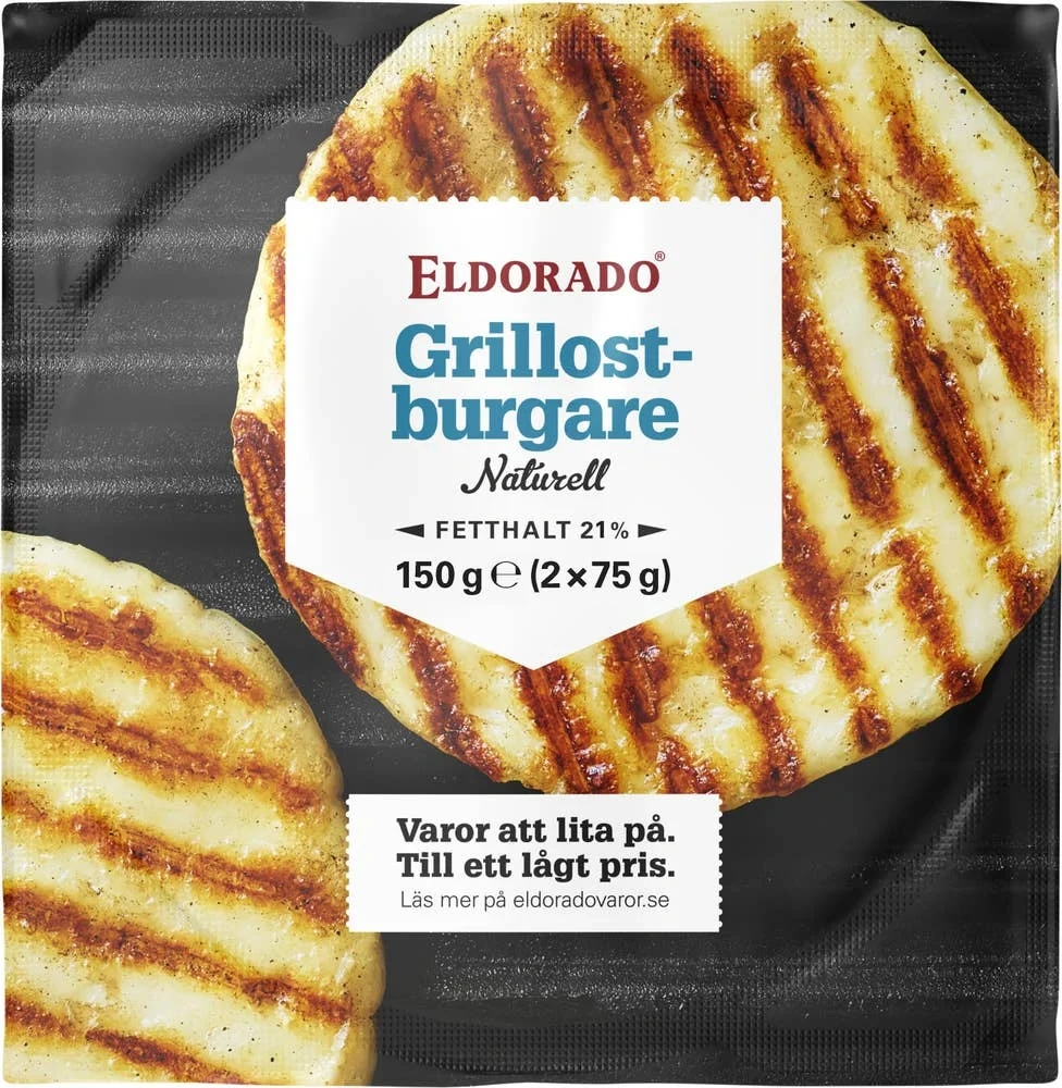 Grillostburgare