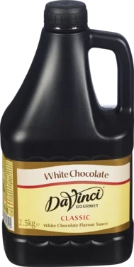 Hvit Sjokoladesaus 2,5kg Davinci Gourmet