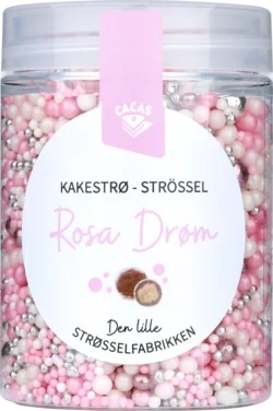 Kakestrø Rosa Drøm 90g Cacas