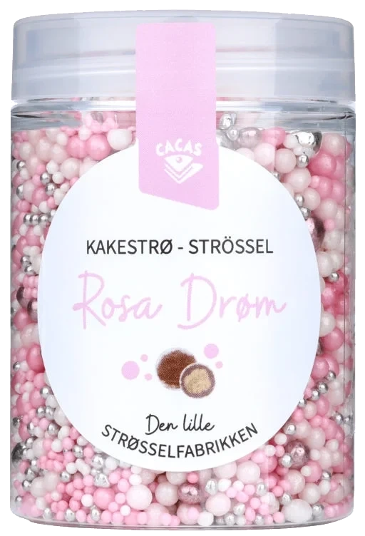 Kakestrø Rosa Drøm 90g Cacas