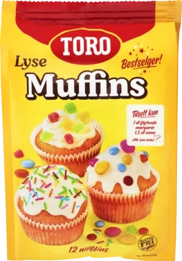 Muffins Mix Lyse 331g Toro