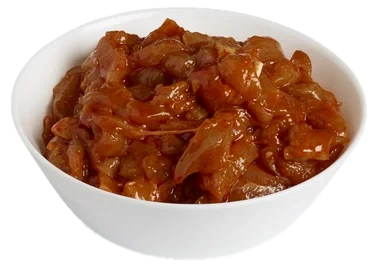 Kyllinglårkjøtt Strimlet Kebabmarinert 20x10mm 2,5kg Porsjonsfryst Vestfold Fugl