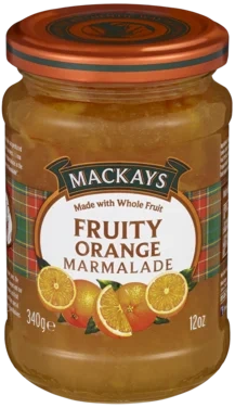 Appelsinmarmelade Søt 340g Mackays