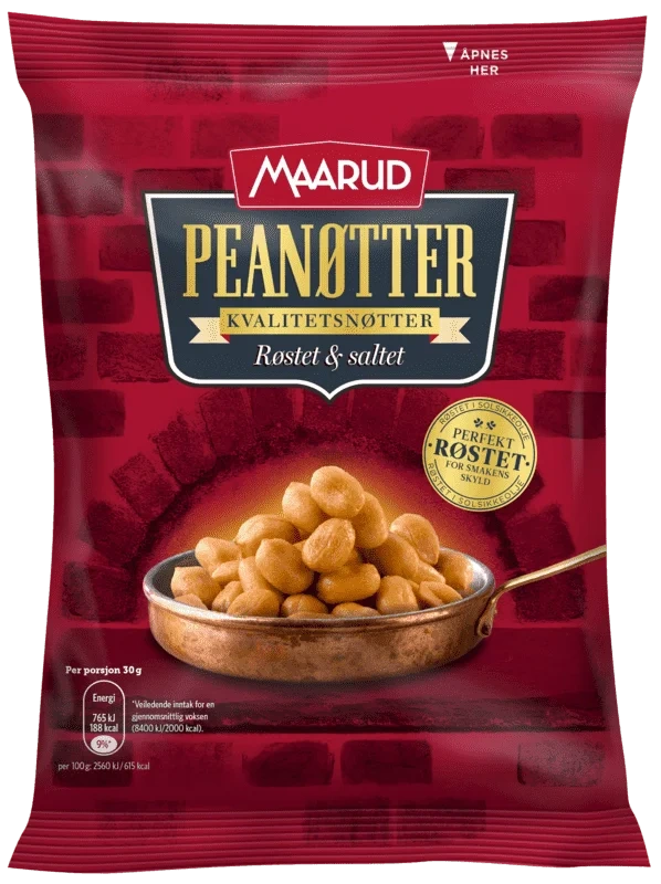 Peanøtter 300g Røstet&Saltet Maarud