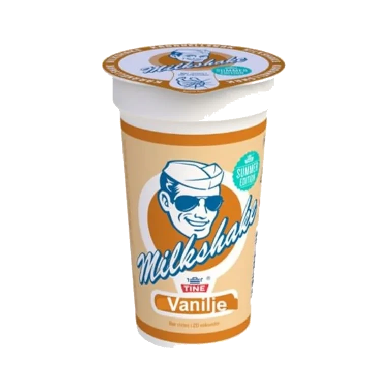 Milkshake Vanilje 220ml Tine