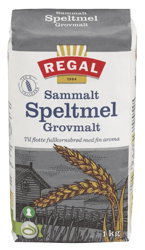 Sammalt Speltmel Grovt 1kg Regal