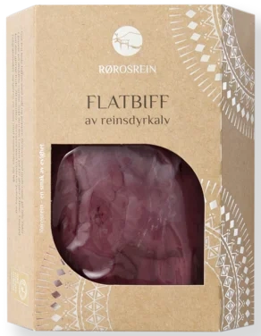 Reinsdyr Flatbiff Kalv Fra Rørosrein
