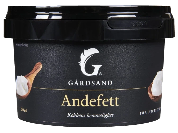 Andefett Fersk 240g Gårdsand