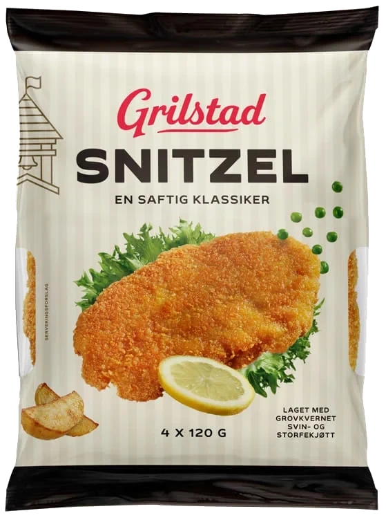 Snitzel 4x120g Grilstad