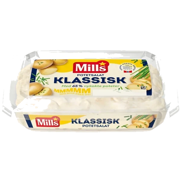 Potetsalat Klassisk 500g Mills
