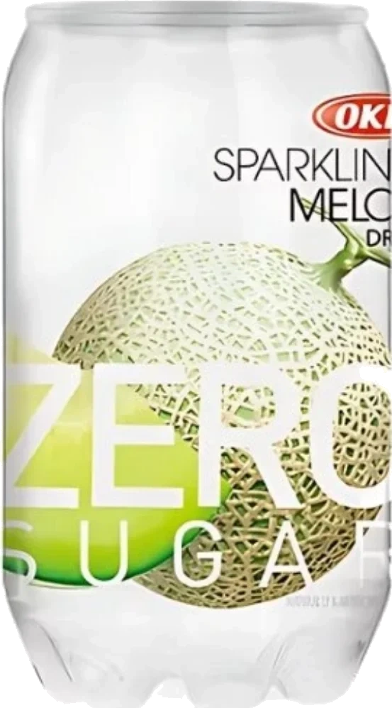 OKF Sparkling Zero Sugar Melon 350ml