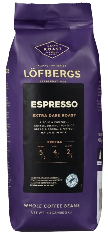 Løfbergs Lila Black Mystery Bønner 400g