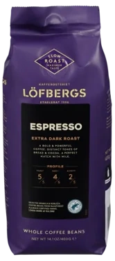 Espresso Ra Hele Bønner Löfbergs