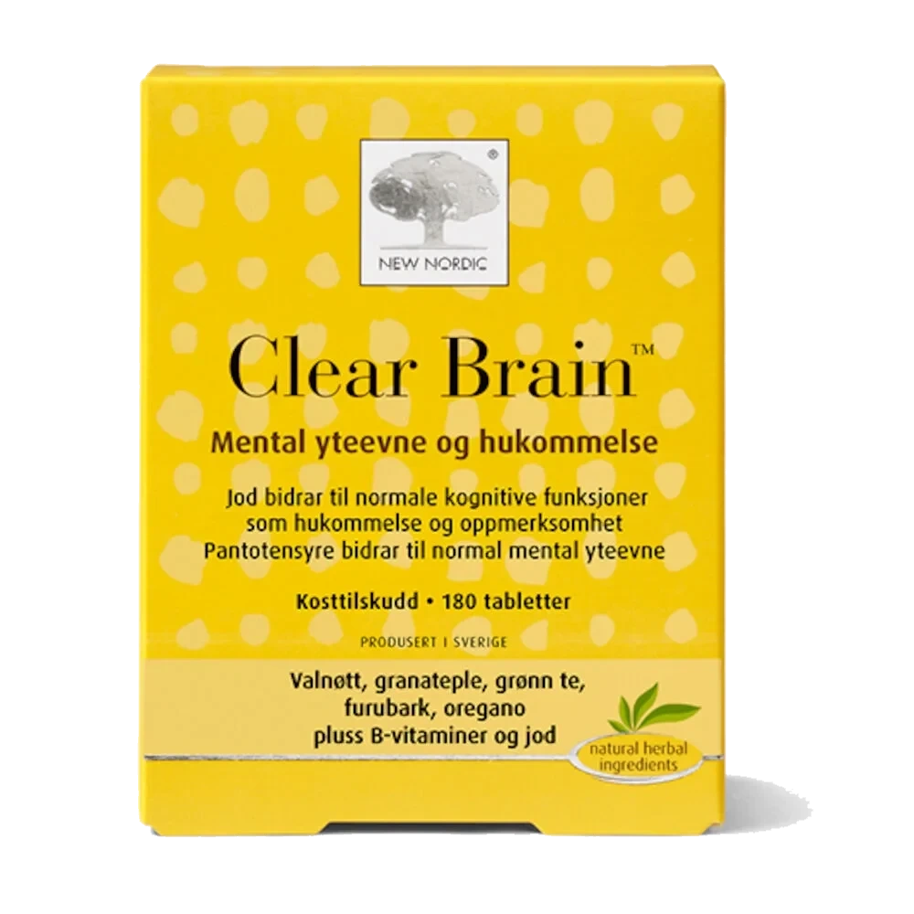 New N Clear Brain 180 tab