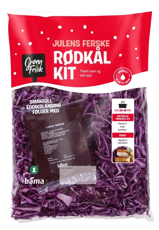 Rødkål Kit 950g Grønn & Frisk