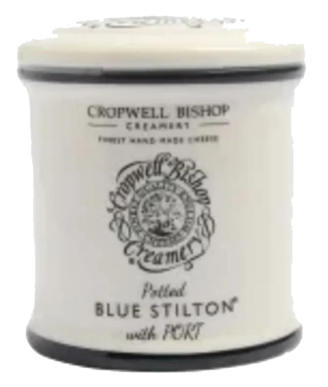 Stilton Cheese m/Port Krukke 200g Cropwell B