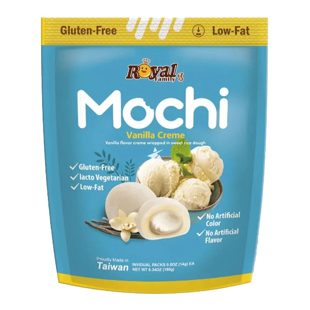 Royal family mochi vanilla cream