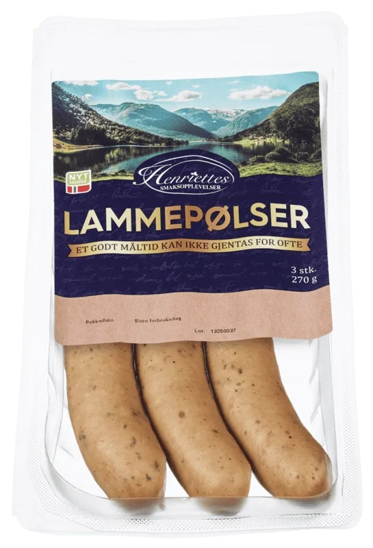 Henriettes Lammepølse 270g