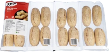 Minibaguettes Wholegrain 16 Pcs
