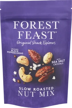 Forest Feast Havsalt & Pepperkorn Nøttemiks 120g