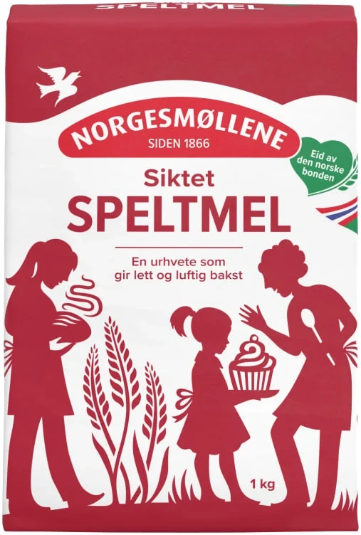 Speltmel Siktet 1kg Møllerens