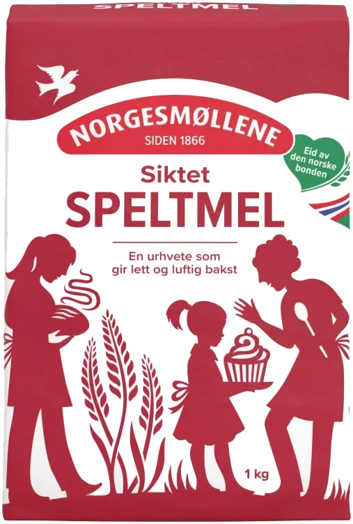 Speltmel Siktet 1kg Møllerens