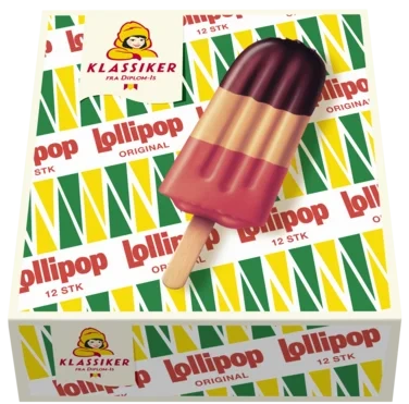 Diplom-is Lollipop 12stk