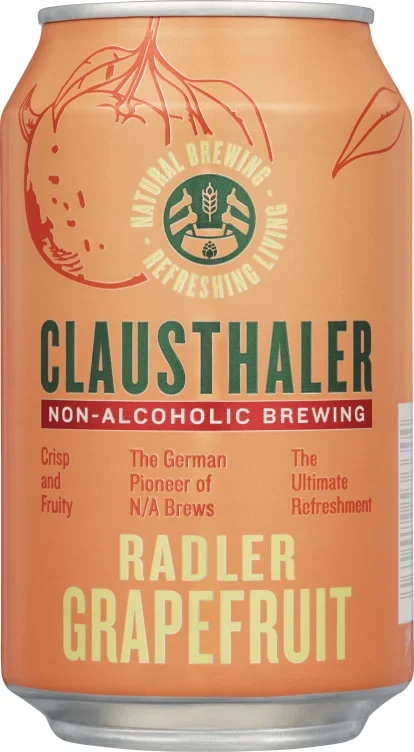 Clausthaler Radler Grapefruit 0,33l boks