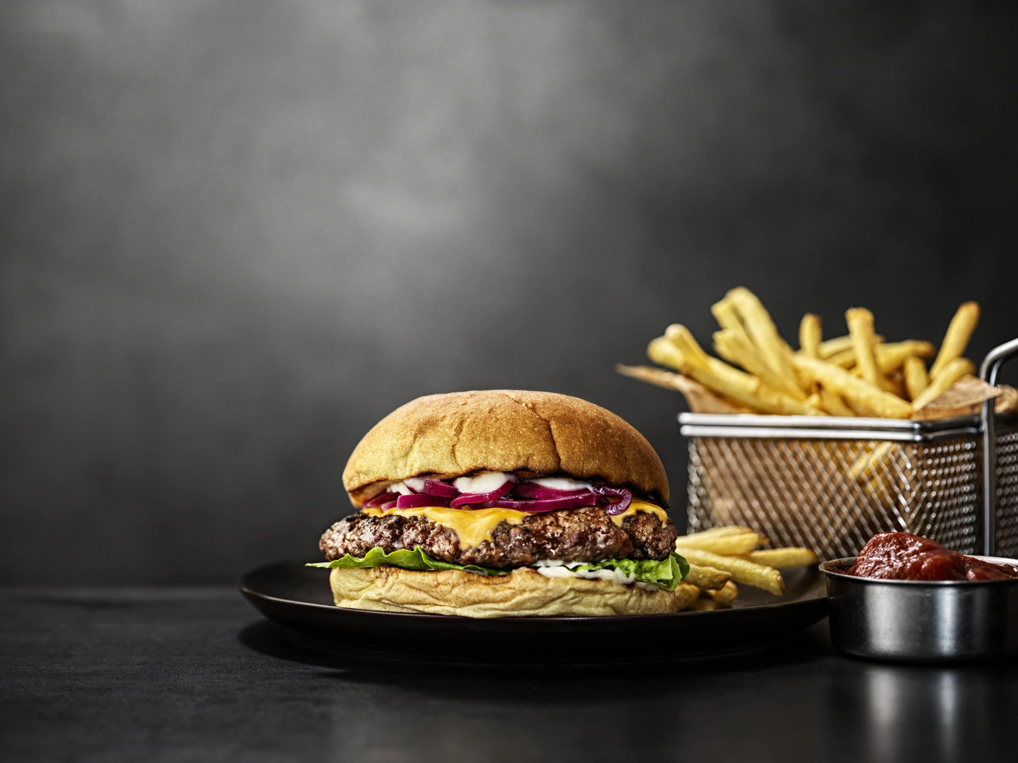 Potato Burger bun Gold