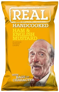 Real Crisps Ham & Mustard 150g Tayto Group