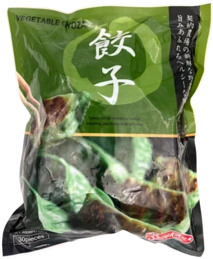 Frozen Vegetable Gyoza Shirakiku 600g