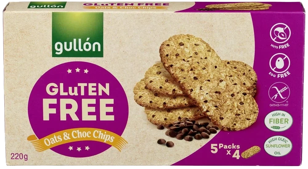 Glutenfrie oats & choco chips